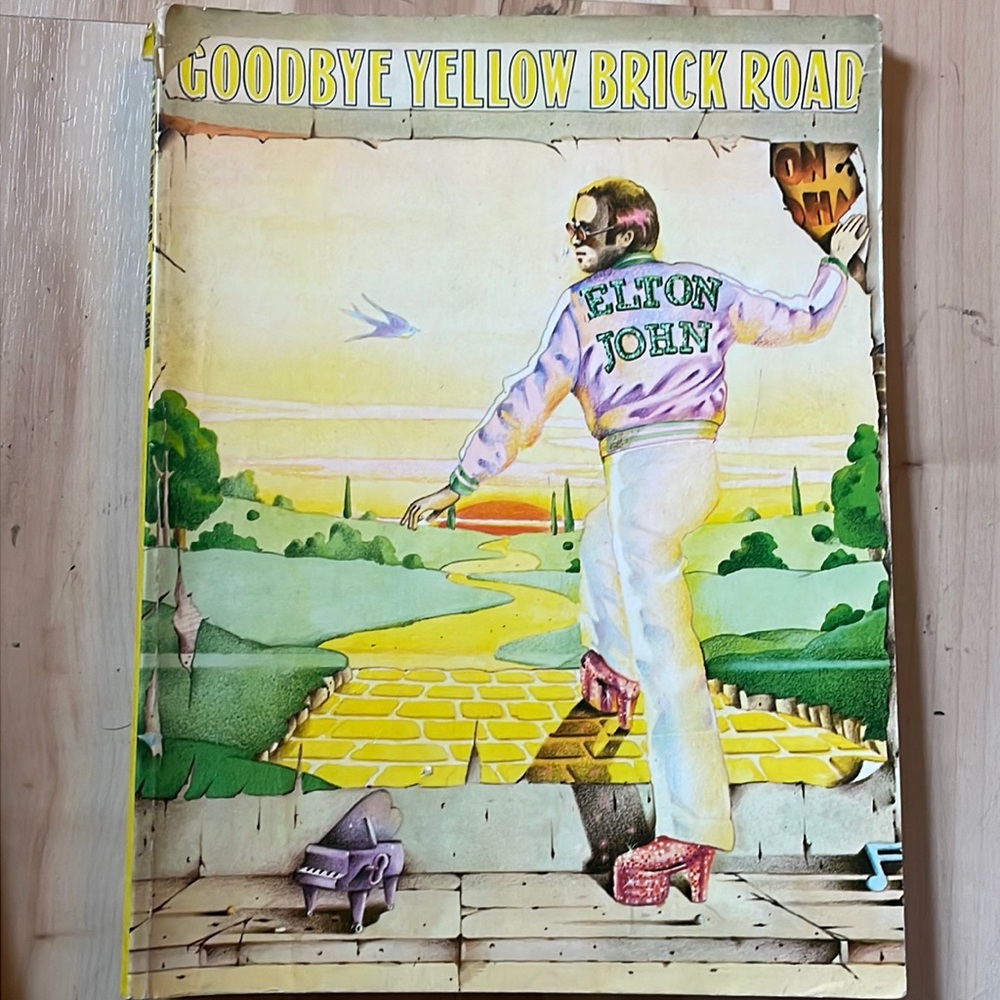 Elton John sheet music, vintage, GUC as shown